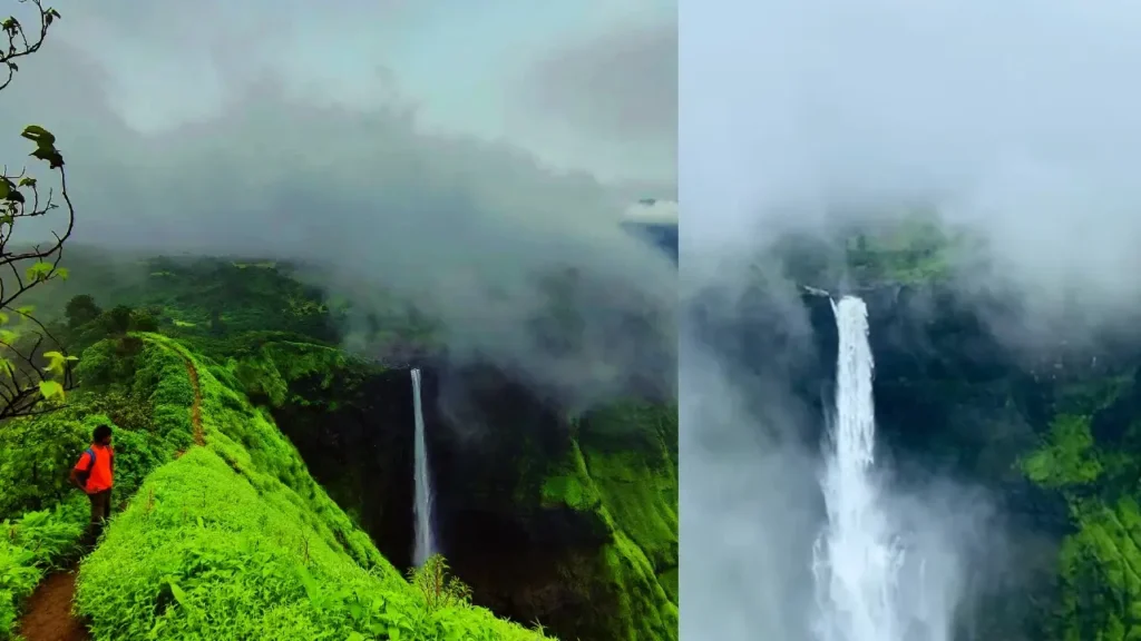 Look at this amazing kalu waterfall trek pictures of monsoon